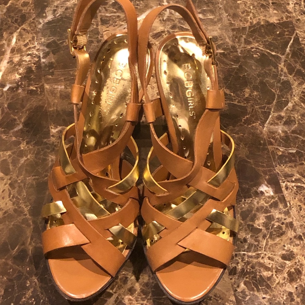 BCB Girls Brown Heels